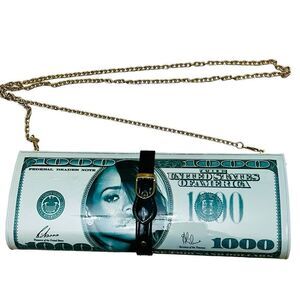 Rihanna $1000 Money Clutch Bag